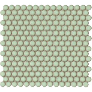 soft green gloss penny round