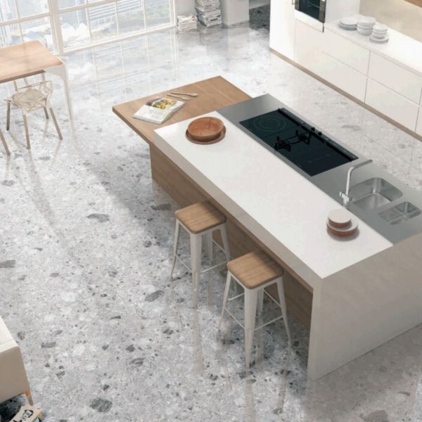 Affogato Light Grey Kitchen